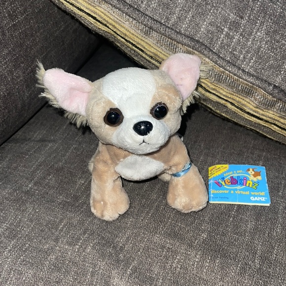 LIL’Kinz WEBKINZ Ganz CHIHUAHUA HS104 hang & butTag NoCode plush stuffed animal - Picture 1 of 8